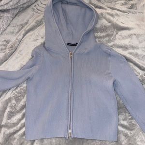 BRANDY ARDEN CROP HOODIE.